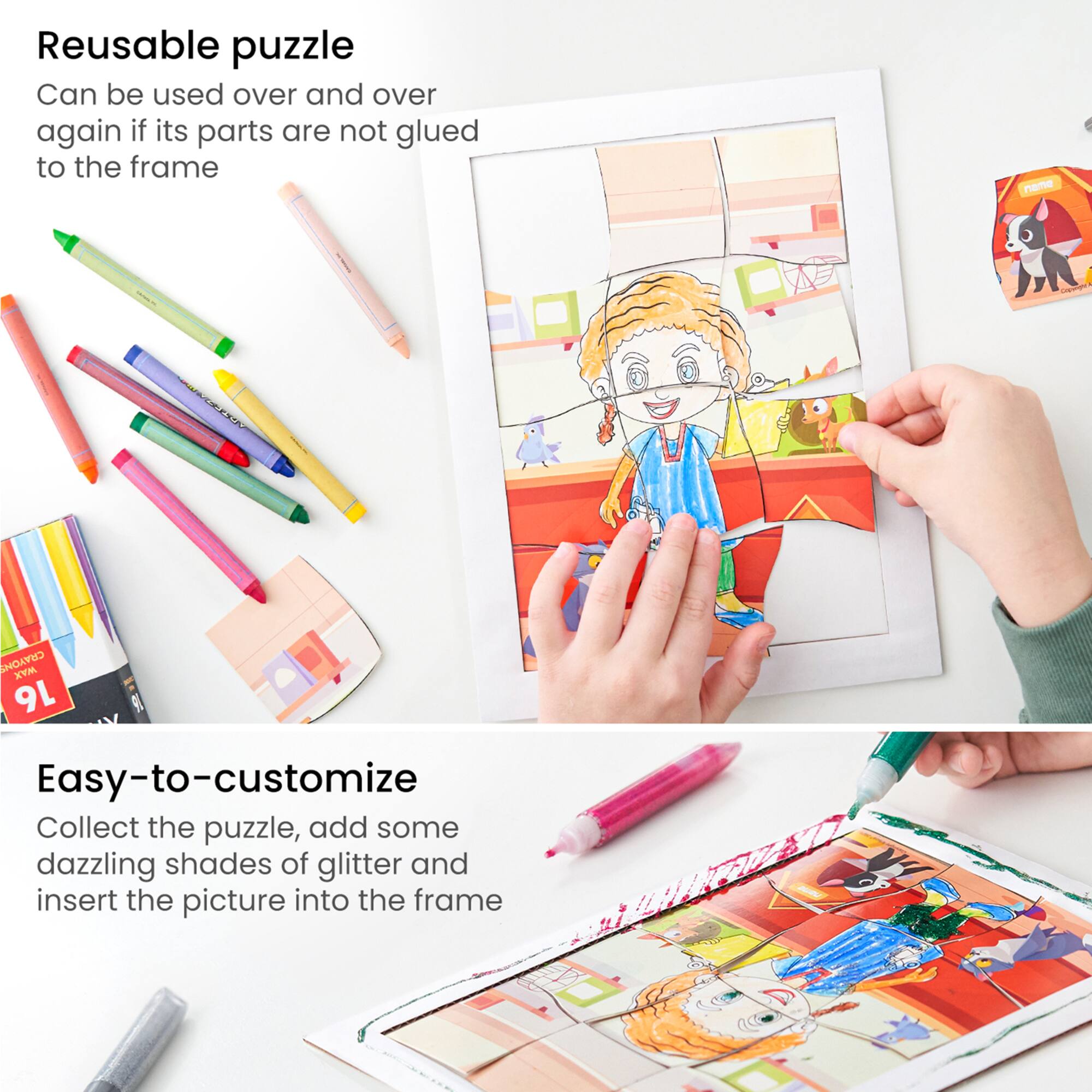 Arteza® Kids Careers Jigsaw Puzzle Set